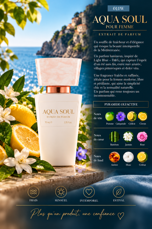 Aqua Soul Parfum Femme - 011W