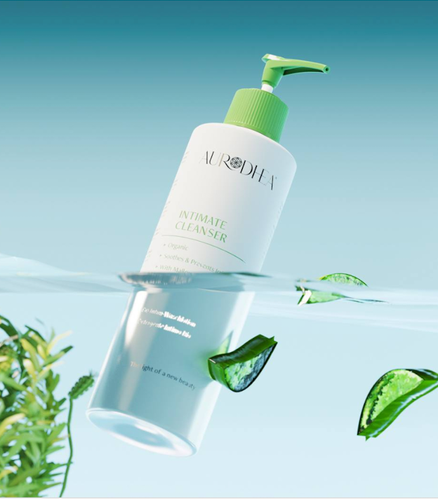 Nettoyant intime Aloe vera bio avec Mauve et Camomille