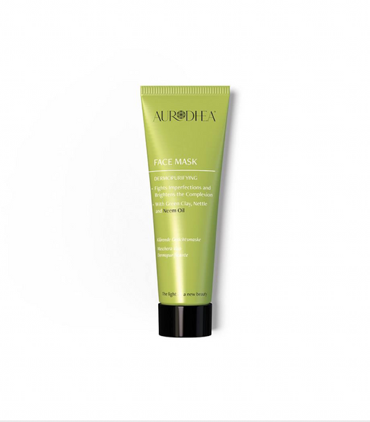 MASQUE VISAGE DERMOPURIFIANT À L’ARGILE VERTE ET HUILE DE NEEM