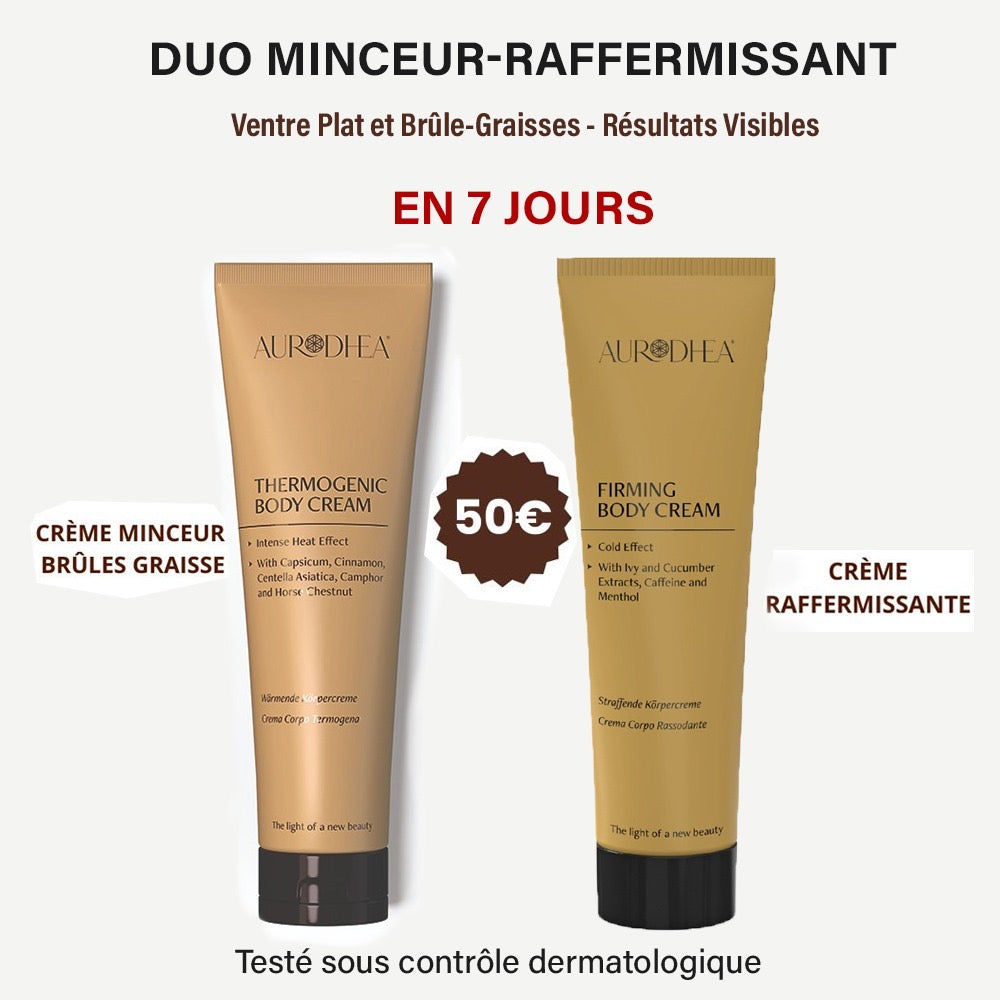 DUO MINCEUR VENTRE PLAT: EFFET BRULE GRAISSE RAPIDE EN 7 JOURS